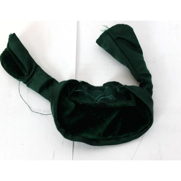 2004 Holiday Barbie Special Edition Doll Replacement Green Velvet Dress Coat Top - Picture 4 of 8